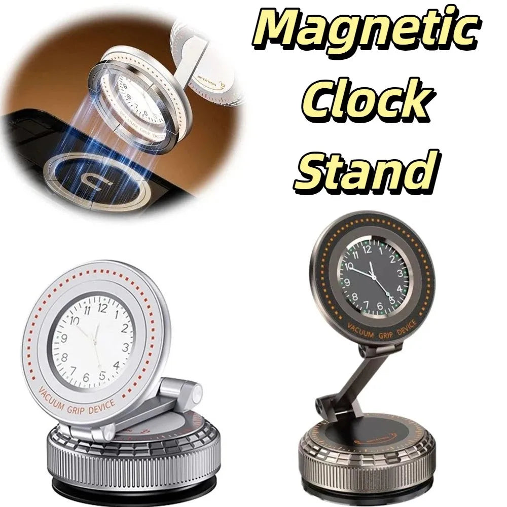 Strong Magnetic Adsorption Foldable Car Phone Holder Stable Phone Fixing Foldable Structure Magnetic Car Phone Holder Zpaxo