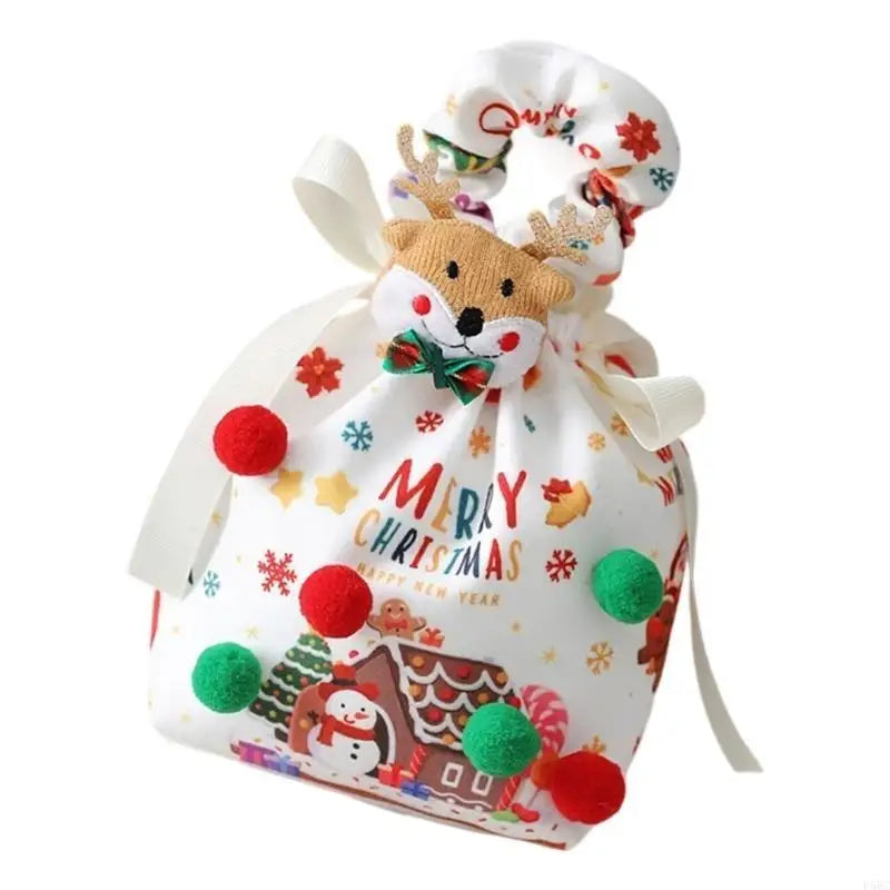 Christmas Supports Bag Cloth Efficient Decorative Storage Apples