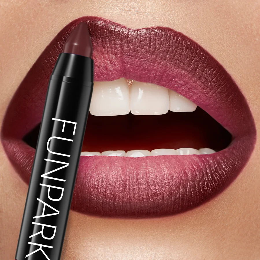 21 Colors Waterproof Lip Liner Pen Velvet Finish Smooth Lipstick