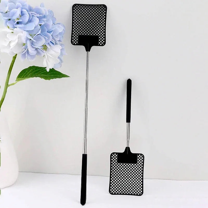 Retractable Stainless Steel Fly Swatter – 1/3/5 Pack