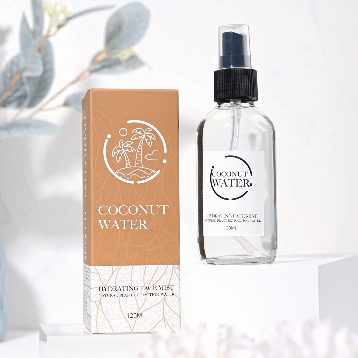 Coconut Essence Facial Toner Spray 120ml – Moisturize & Brighten Facial Toner Spray Zpaxo