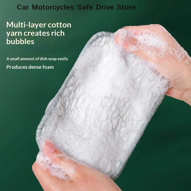 CM2026 Generation Kitchen Cleaning Cloth Dishcloth Pad Double-sided