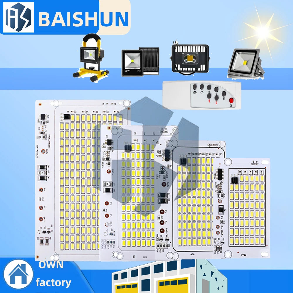25w 40w 60w 100w LED Outdoor Solar Energy 5730 Brightness Bead Zpaxo
