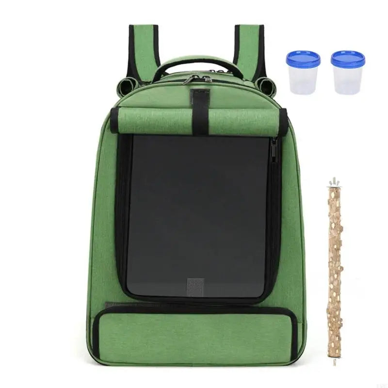 Escape Proof Conure Travel Reinforced Stitching Permanent Slide Safety