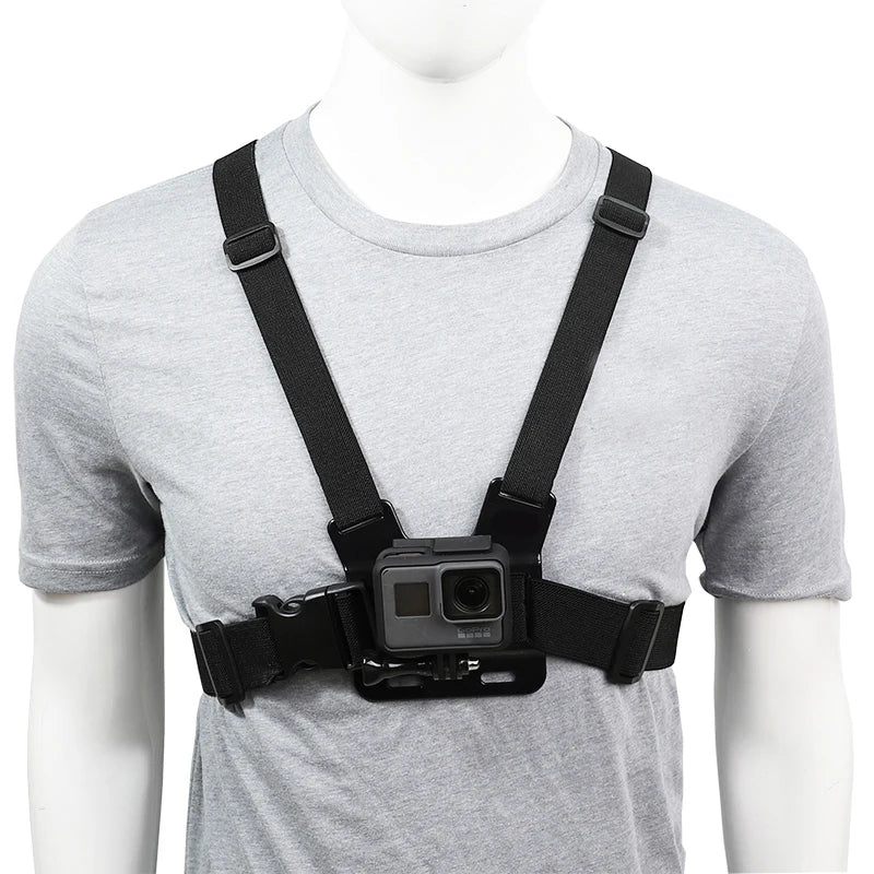 Universal Chest Strap Mount Belt Gopro Hero Series Insta360 X3 X2 DJI Zpaxo