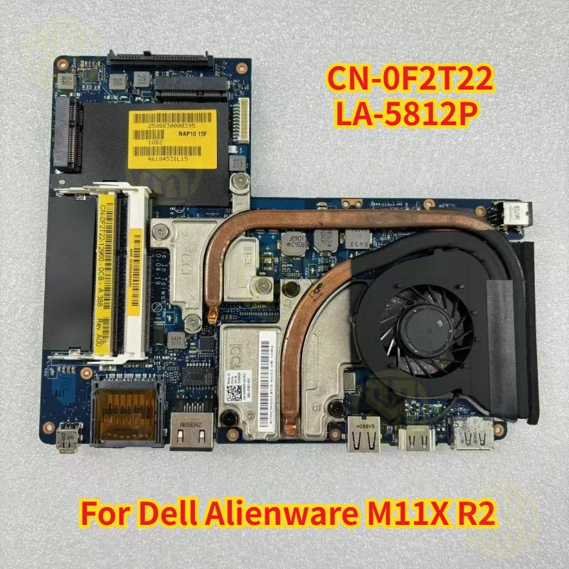 CN-0F2T22 0F2T22 F2T22 LA-5812P Dell Alienware M11X R2 Laptop