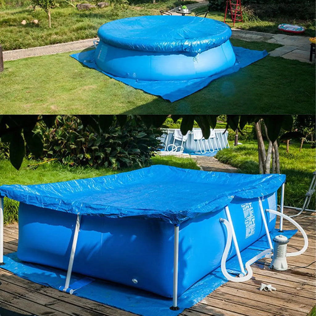 Pool Cover 220 290 Dustproof Waterproof Safety Protector Drawstring