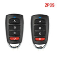 1-50PCS 433 Mhz Universal Garage Door Control Remote Control Fixed Learning Code Clone Self-copying Automation For Gates Zpaxo 2PCS