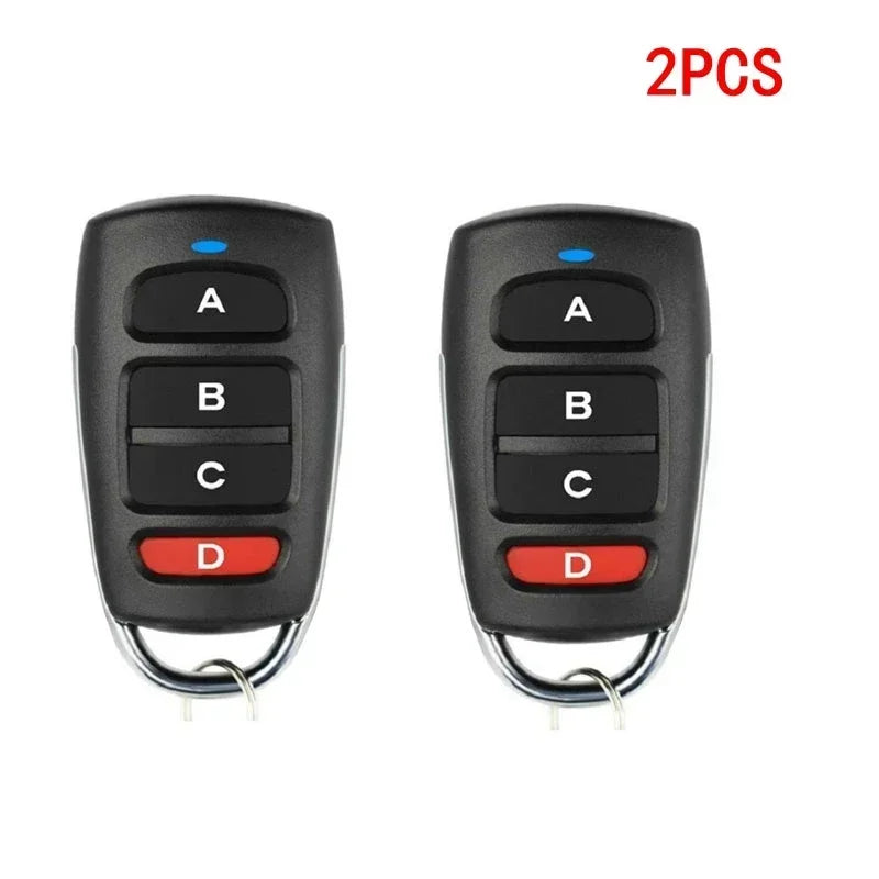 1-50PCS 433 Mhz Universal Garage Door Control Remote Control Fixed Learning Code Clone Self-copying Automation For Gates Zpaxo 2PCS