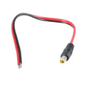 652F DC7909 Power Pigtails Cable Open End Power Wire Supply Repair Cable 14AWG Barrels Connector Pigtail for Solar Cell Laptop Zpaxo male head CN