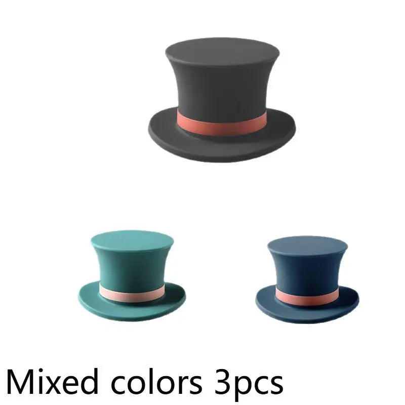 1 Magic Hat Silicone Wine Stopper Reusable Dustproof Bottle Seal Zpaxo A3