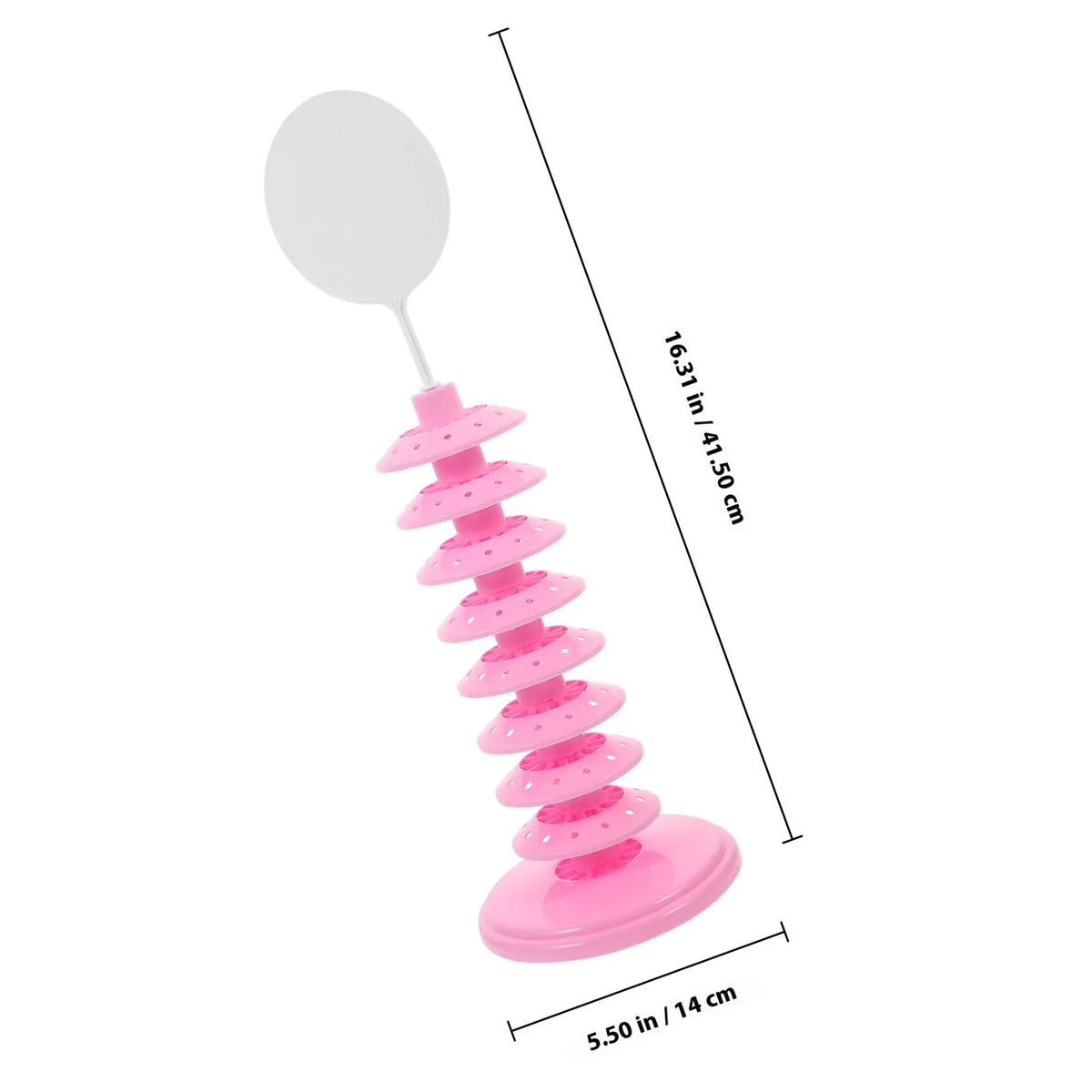Creative Multi-tier Lollipop Display Stand Food-safe PP Material Zpaxo Pink