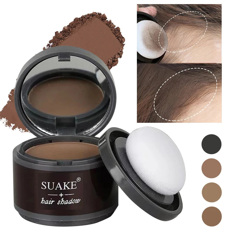 4 Color Hair Line Powder Natural Instant Waterproof Hairline Shadow Concealer Conceals Hair Root Hairline Shadow Powder Makeup Zpaxo