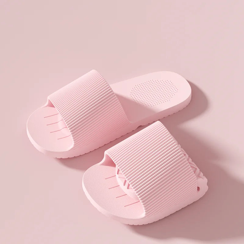 Soft Foldable Slippers Women EVA Portable Travel Indoor Bathroom