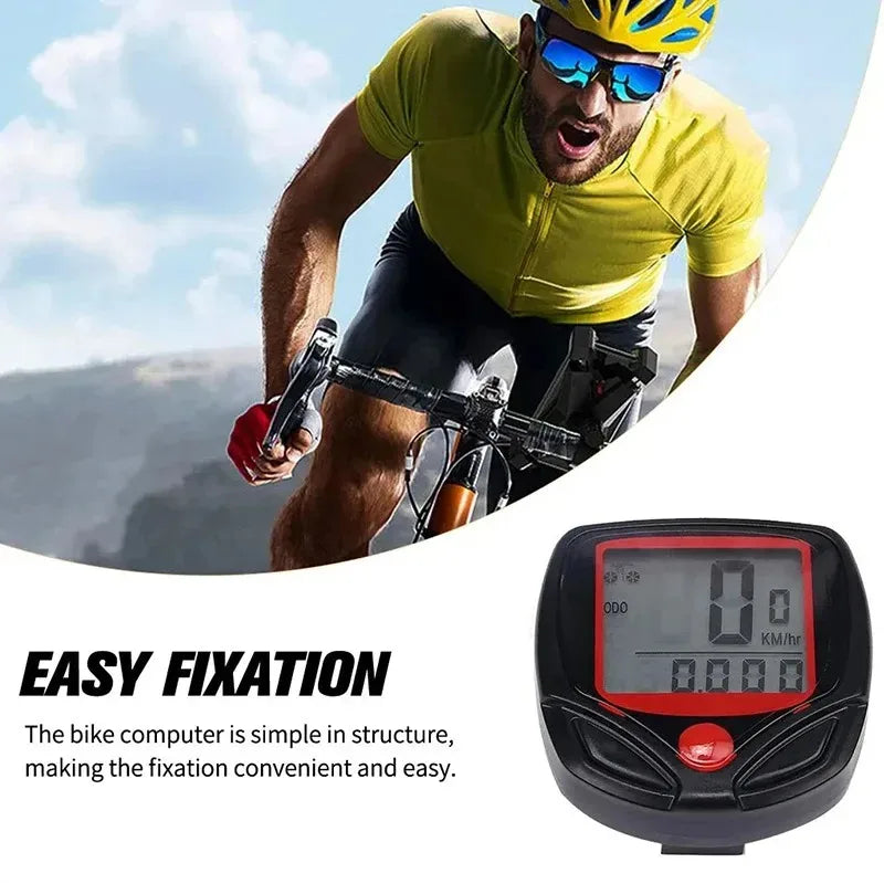 Wired Bike Computer – Waterproof MTB Speedometer & Odometer