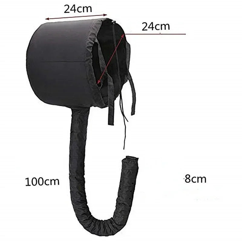 Portable Hair Bonnet Dryer Cap – Diffuser & Oil Treatment Hair Bonnet Dryer Cap Zpaxo