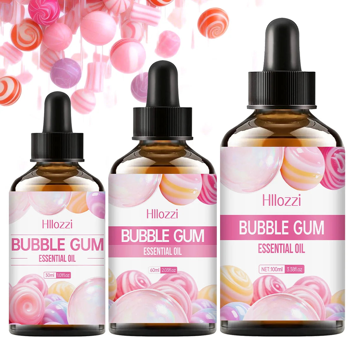 BUBBLE GUM ESSENTIAL OIL a high-quality moisturizing nourishing massage oil with a refreshing scent, suitable for all skin types Zpaxo