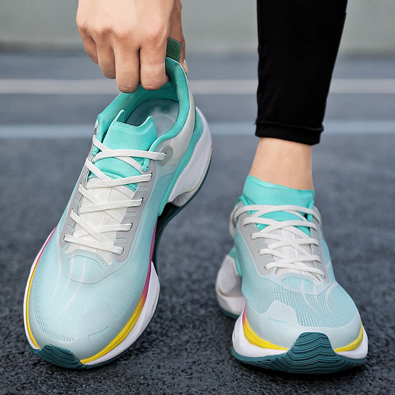 Men's Casual Sneakers Luxury Trainer Shoes Breathable Race Running