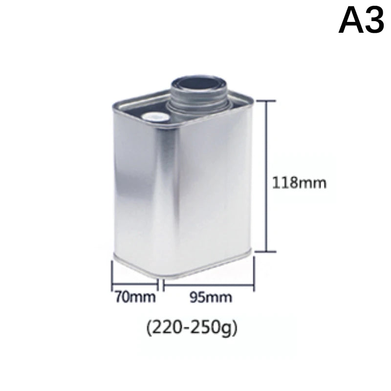CM1PC Tinplate Coffee Bean Airtight Jar Outdoor Camping Tin Box Zpaxo A3