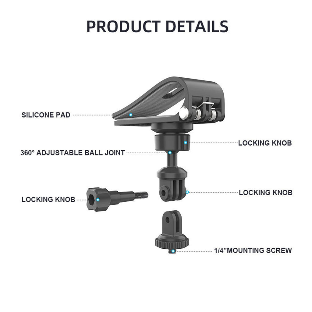 Car Sun Visor Mount Quick Clip Replacement Gopro Hero 13 12 11 10