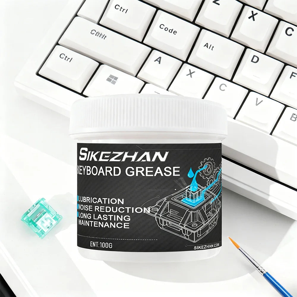 Keyboard Lube Switch Lube Grease Oil 100/200g for Mechanical Keycap Keyboard Stabilizer Lubricant Switche Axes Positioning Axes Zpaxo