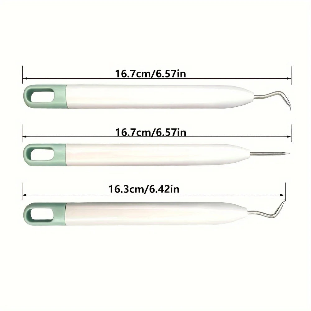 6Pcs Hook Weeder, Craft Weeding Tools, Vinyl Weeder Basic Tool for Lettering, Adhesive Vinyl, Crafting Zpaxo