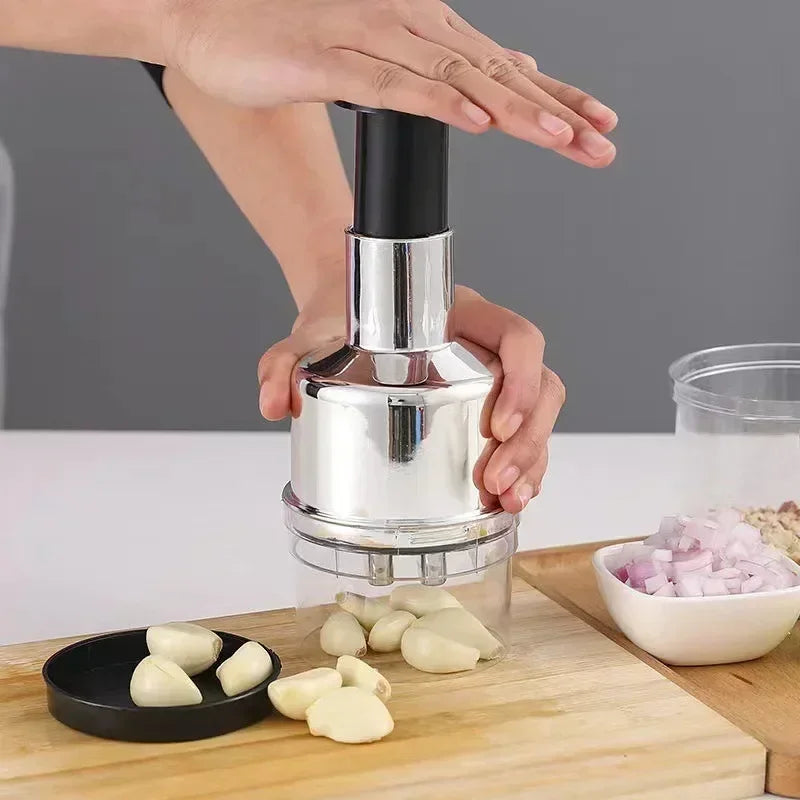 Hot Kitchen Magic Onion Chopper Food Vegetable Garlic Onion Dicer Mincer Cutter Peeler Accessories Household Supplies Tools Zpaxo