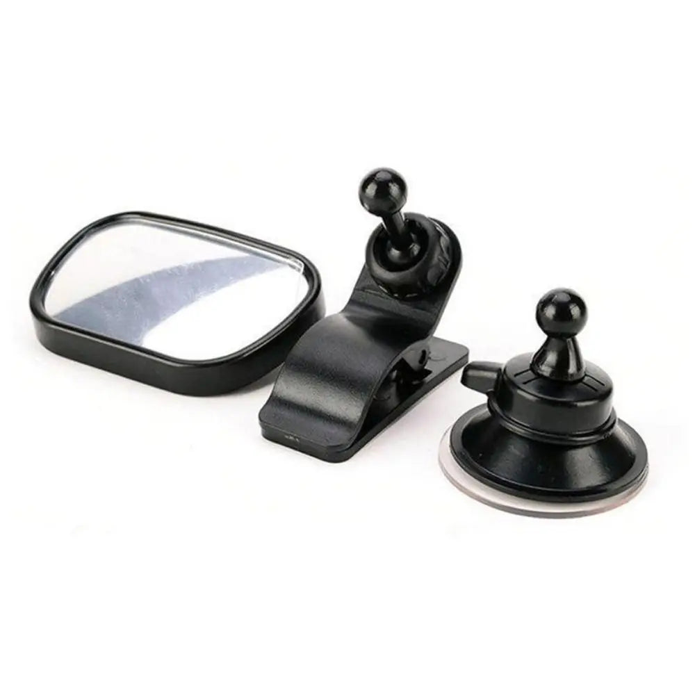 with Suction Baby View Mirror 360 Rotation Adjustable Baby Rear Convex Mirror Safety Clip-On Car Baby Kids Monitor Zpaxo