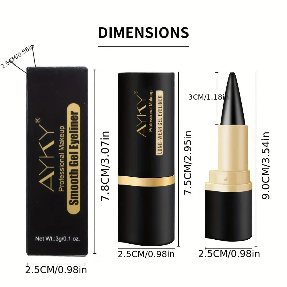 Waterproof Eyeliner Pen Durable Natural Soft Smooth Easy Apply Not