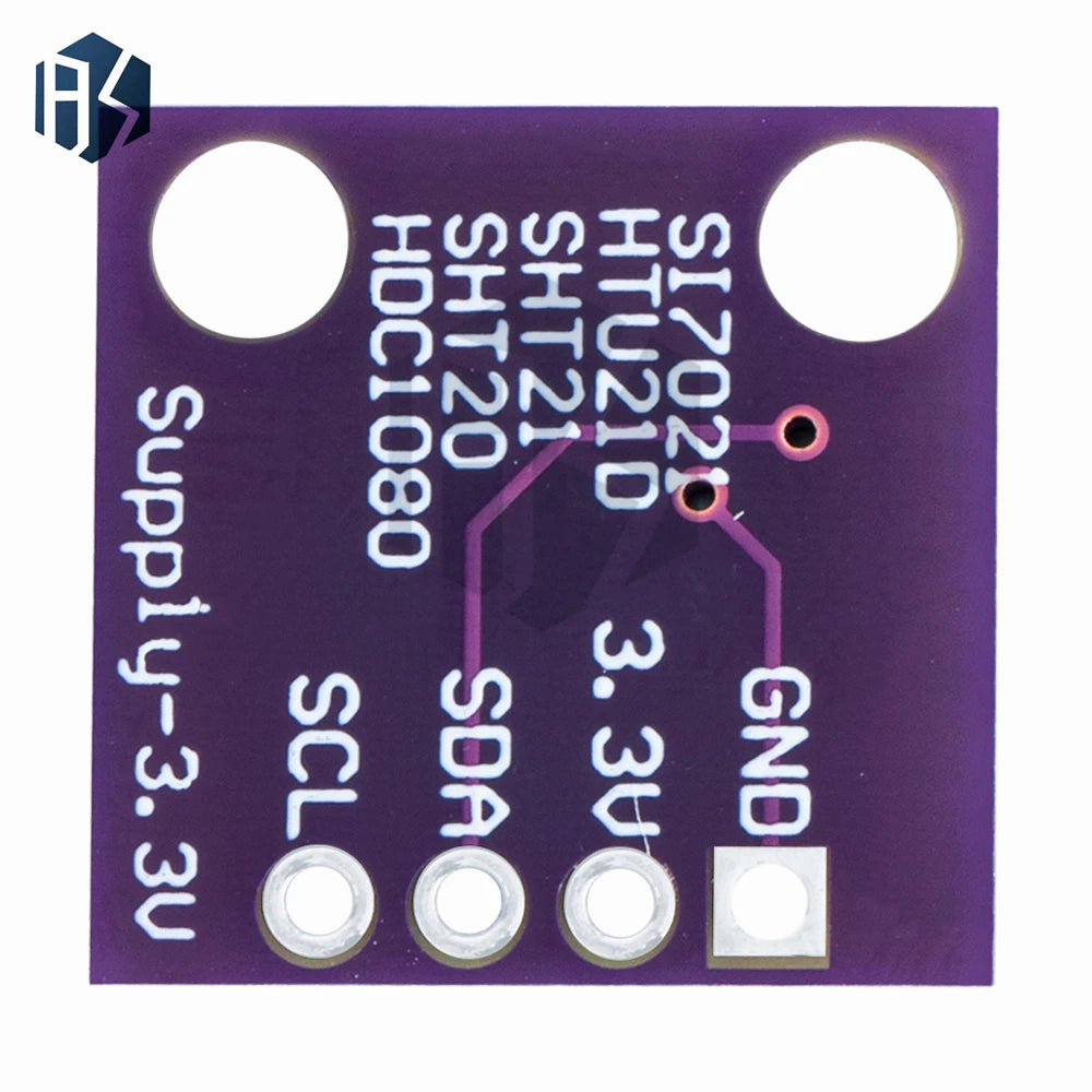 HDC1080 Module Low Power GY-213V-HDC1080 Accuracy Digital Humidity Zpaxo