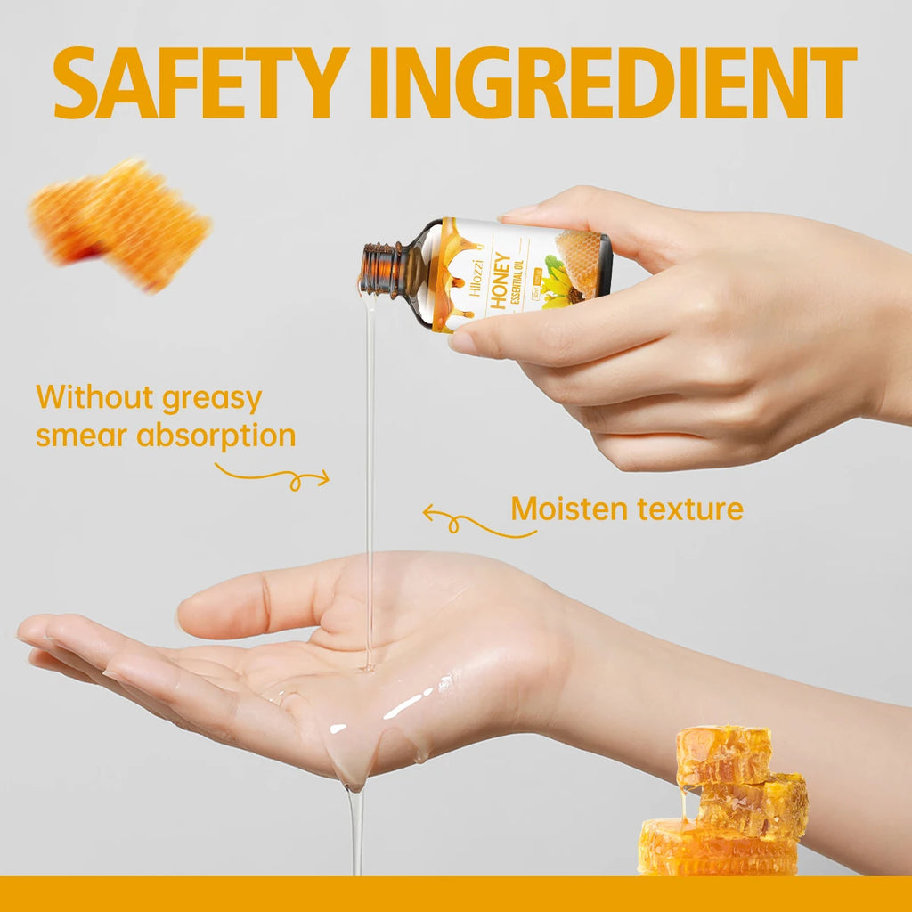 Honey Essential Oil Skin Care Hair Massage Base Aromatherapy Suitable Zpaxo