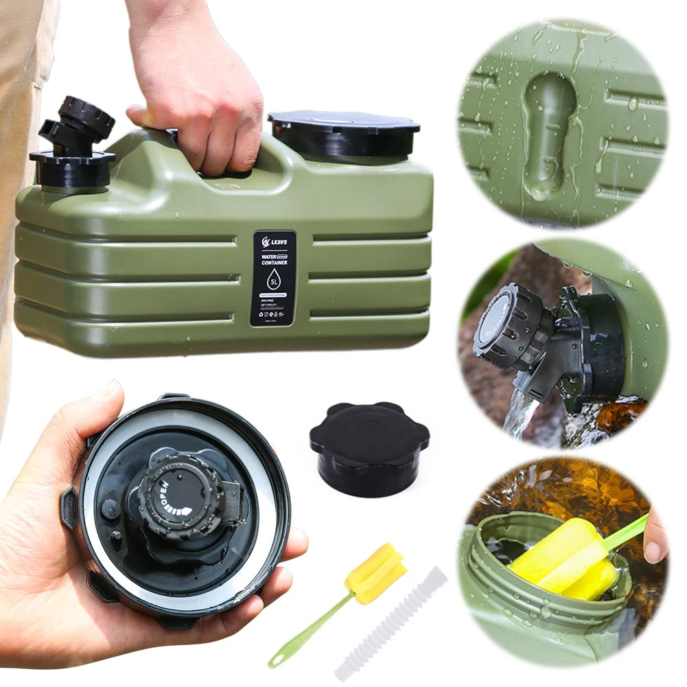 Large-capacity Food-grade Water Storage Bucket Outdoor Suitable