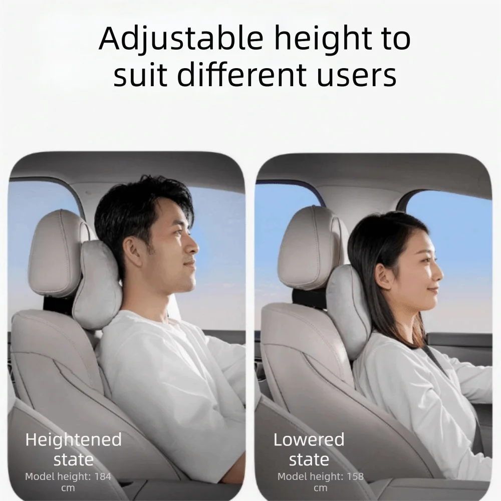 Superfine Mohair Car Headrest Lumbar Support Seasonally Versatile Zpaxo
