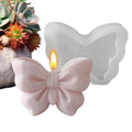 Silicone Molds Candles Easy Release Bow DIY Candle Making Wax Epoxy