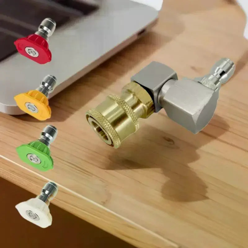360° Spinning Pressure Washer Fitting – 1/4" Quick Connect