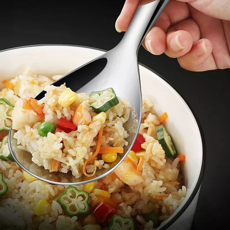 Multi-purpose Tableware Buffet Serving Spoons Anti Scalding Large Zpaxo