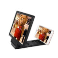 Screen Phone Magnifier Cell 3D HD Foldable Design Version Movies Zpaxo black