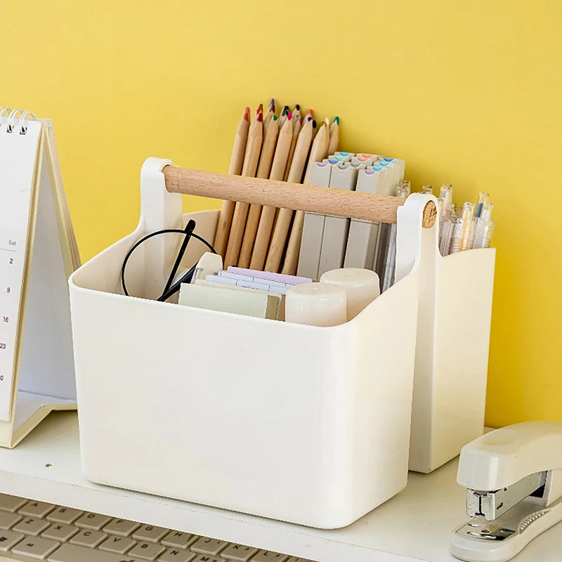 Extensive Capacity Multipurpose Storage Caddy Portable Pen Box School Zpaxo