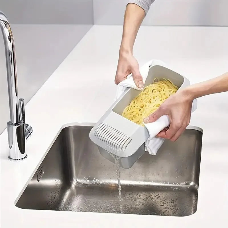 Microwave Noodles Pasta Cooker Strainer Eco-friendly Plastic