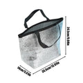 Insulated Food Bag Thermal Lunch Waterproof Aluminum Foil Pouch Beach
