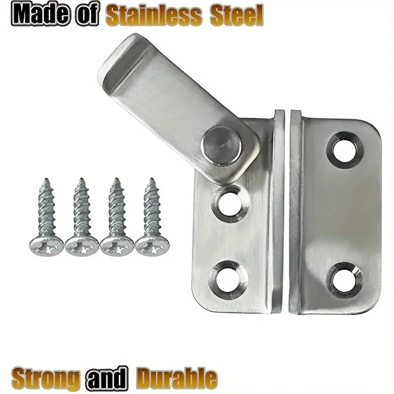 1pc Flip Latch Gate Latches Slide Bolt Latch Safety Door Lock Catch For Barn Cabinet Pet Cage Garden Bathroom Garage Window Slid Zpaxo