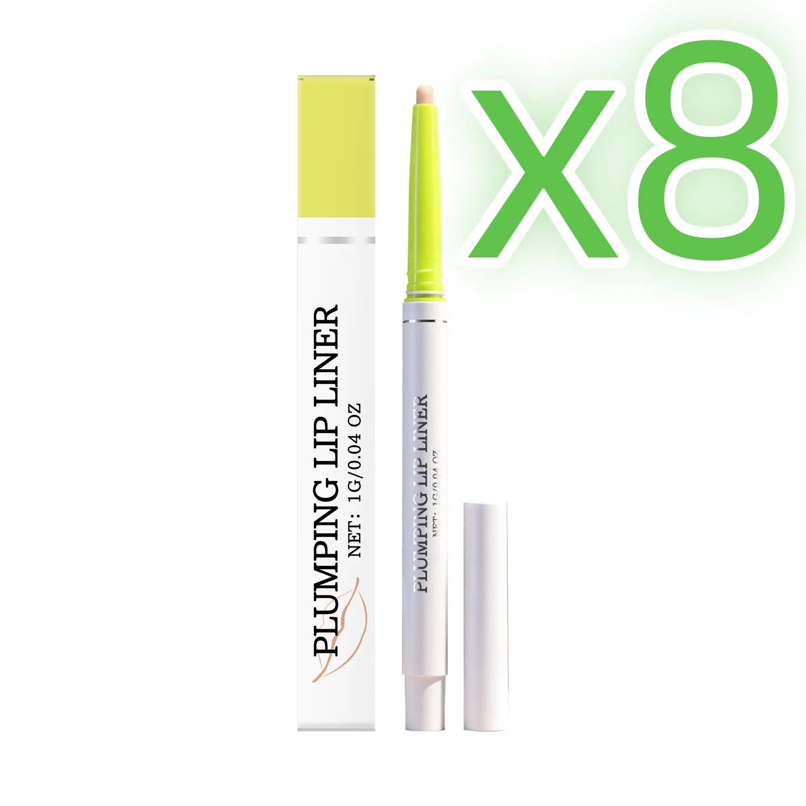 Waterproof Matte Lip Liner Pencil – Plumping & Long-Lasting Lip Liner Pencil Zpaxo 1pc Boxed x8