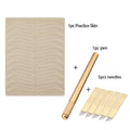 Golden Tebori Pen Manual Microblading Tattoo 12 Pins Needles Tatoo Zpaxo Skin-pen-5pcs Needle