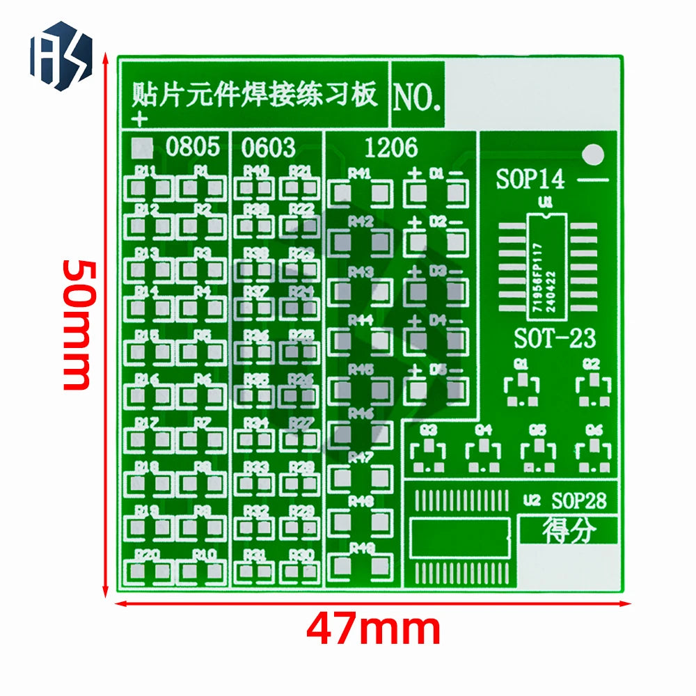 1 Electronics Soldering Starter SMT SMD Beginner DIY Welding Practice Zpaxo