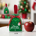 Velvet Christmas Drawstring Gift Bag – Reusable Candy Pouch
