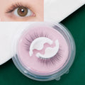 1Pair Glue Free Mink Eyelashes No Residue On The Skin 3D False Eyelashes Reusable Natural Long Eyelash Makeup Self-adhesive Zpaxo 02 Bushy