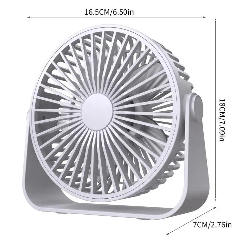 Y1UB Portable Mini Fan Small Desk USB Powered Appliance Home Outdoor