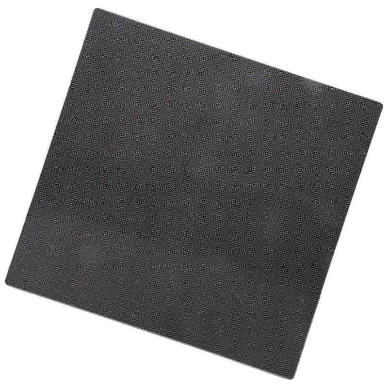 652F 3D Printer Accessories Heated Bed Carbon Crystal Silicone Glue-free Glass Plate Zpaxo