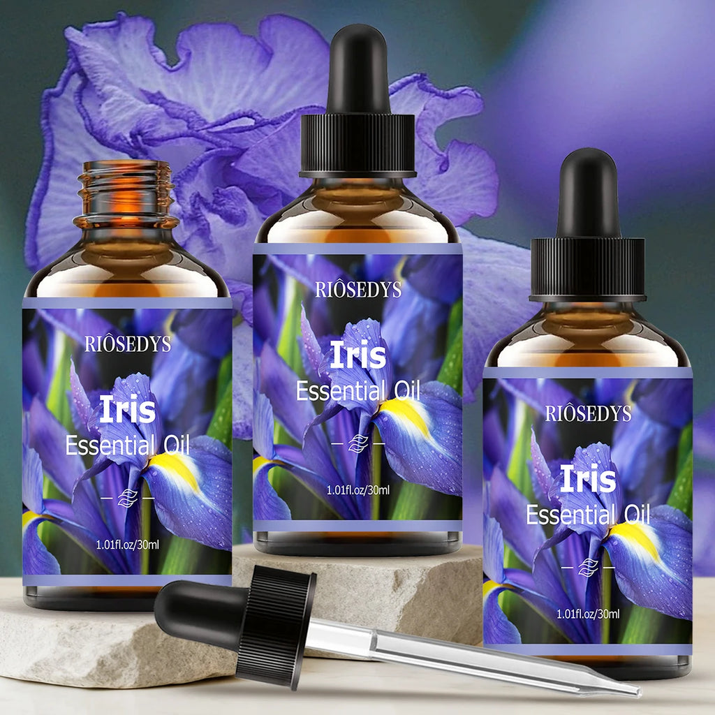 IRIS essential oil natural fragrance, is suitable for body massage treatments ,hair care anddiffuser Zpaxo