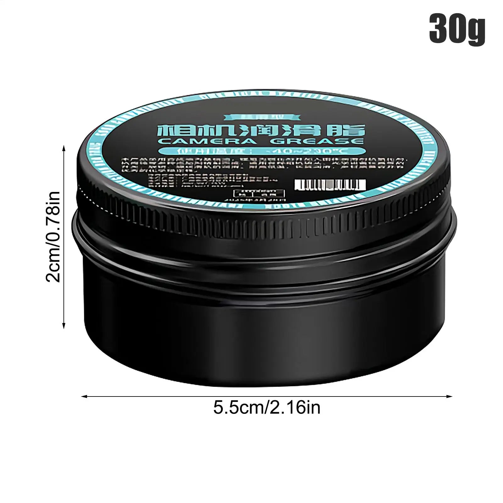 30g Camera Lens Lubricant Oil Anti-Stuttering Rust-Proof Shutter Parts For Photography Enthusiasts Quiet Mechanism Protection Zpaxo